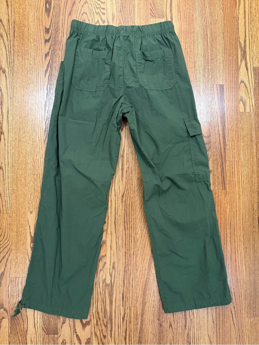 Aerie Avenue Baggy Cargo Utility Pant Olive Green (M/8) - Picture 8 of 15